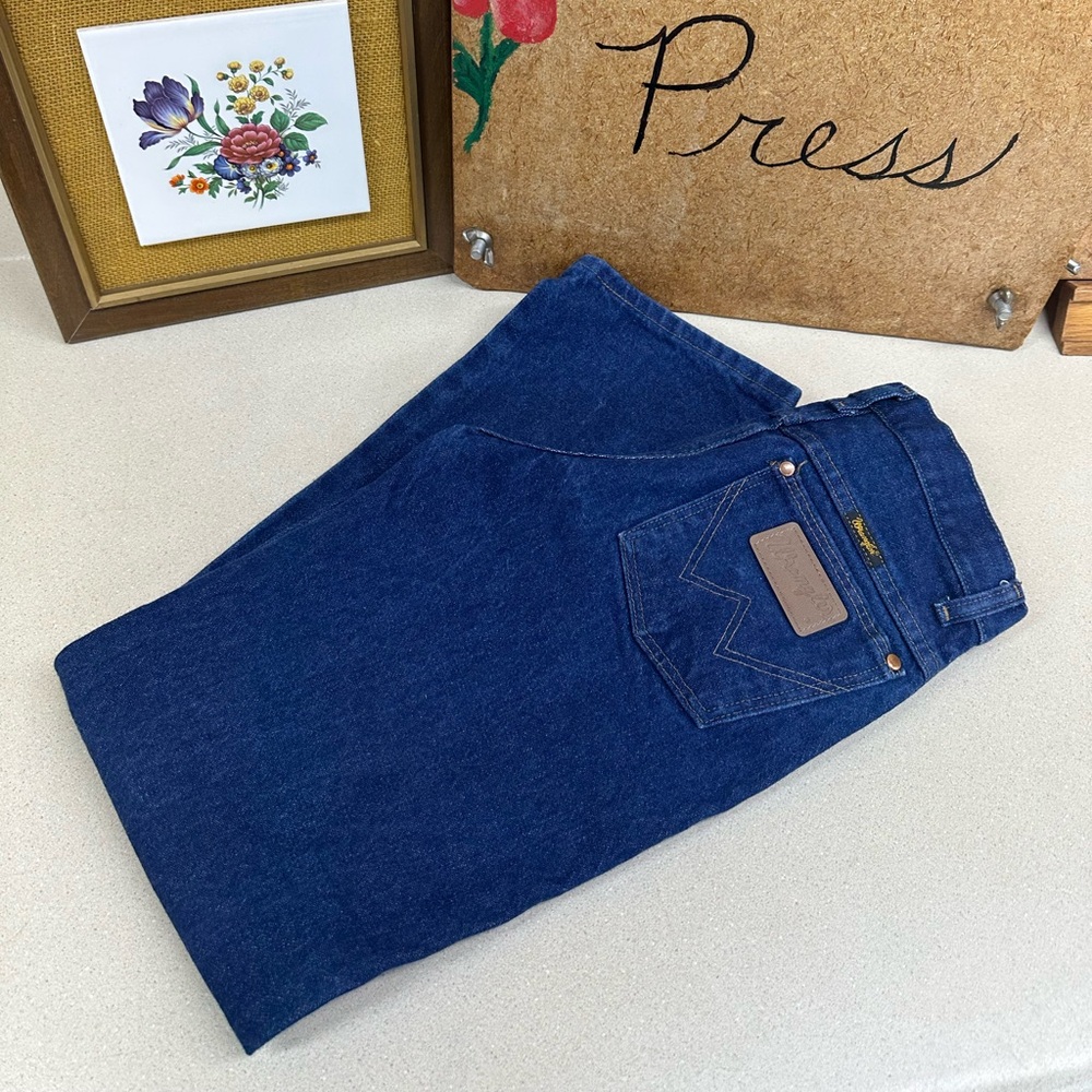 Wrangler Kids Blue Jeans Size 14 Boot Cut Blue Jeans